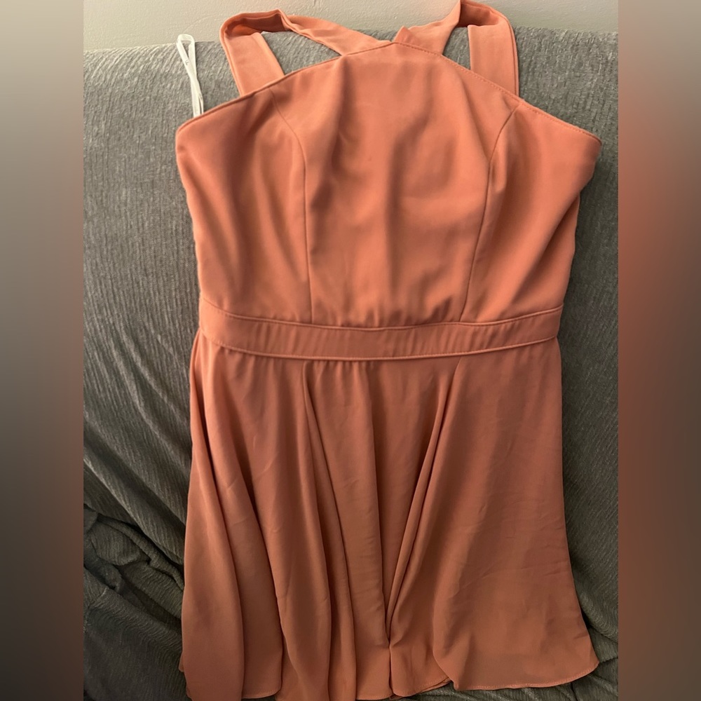 Lulus Pink Halter Dress size xs